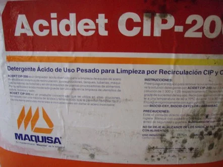 ESTE CURSO LO PODEMOS IMPARTIR EN SU EMPRESA, DIAS Y HORARIOS QUE USTED DESEE - 55 3430 0692 - www.inspeccion.com.mx DETERGENTE ACIDO
