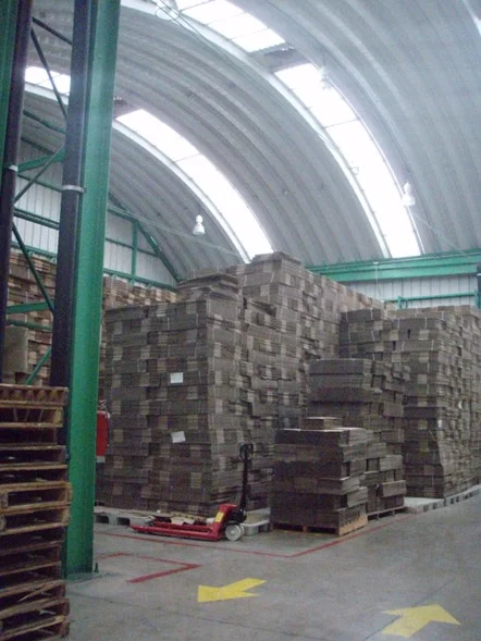 BODEGA DE ALMACENAMIENTO DE MATERIAL DE EMPAQUE