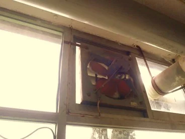 IMPLEMENTAMOS Y ELABORAMOS DOCUMENTACIÓN DE LA NOM-001-STPS-2008 - 55 3430 0692 - www.inspeccion.com.mx VENTILADOR EMPOTRADO EN VENTANA